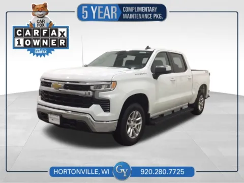 White 2023 Chevrolet Silverado 1500 LT for sale in Hortonville, WI