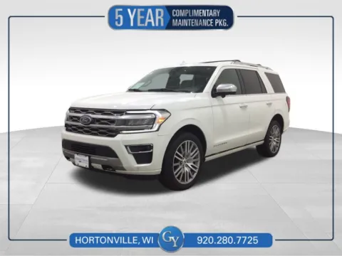 White 2023 Ford Expedition Platinum for sale in Hortonville, WI