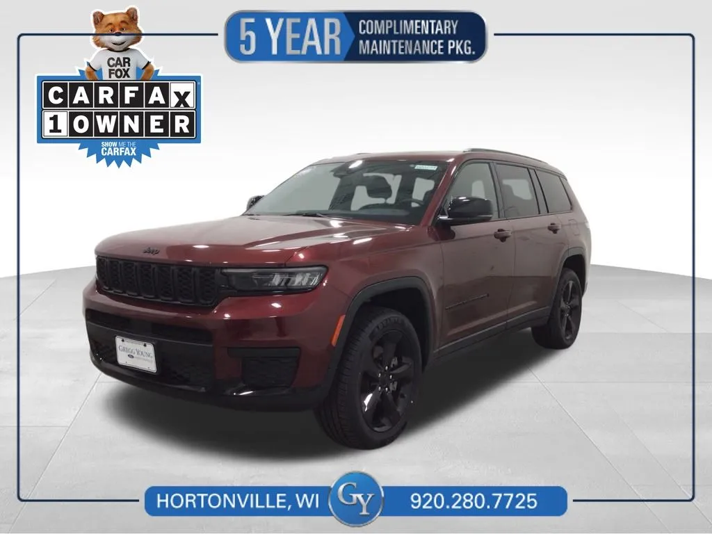 Red 2023 Jeep Grand Cherokee L Altitude for sale in Hortonville, WI