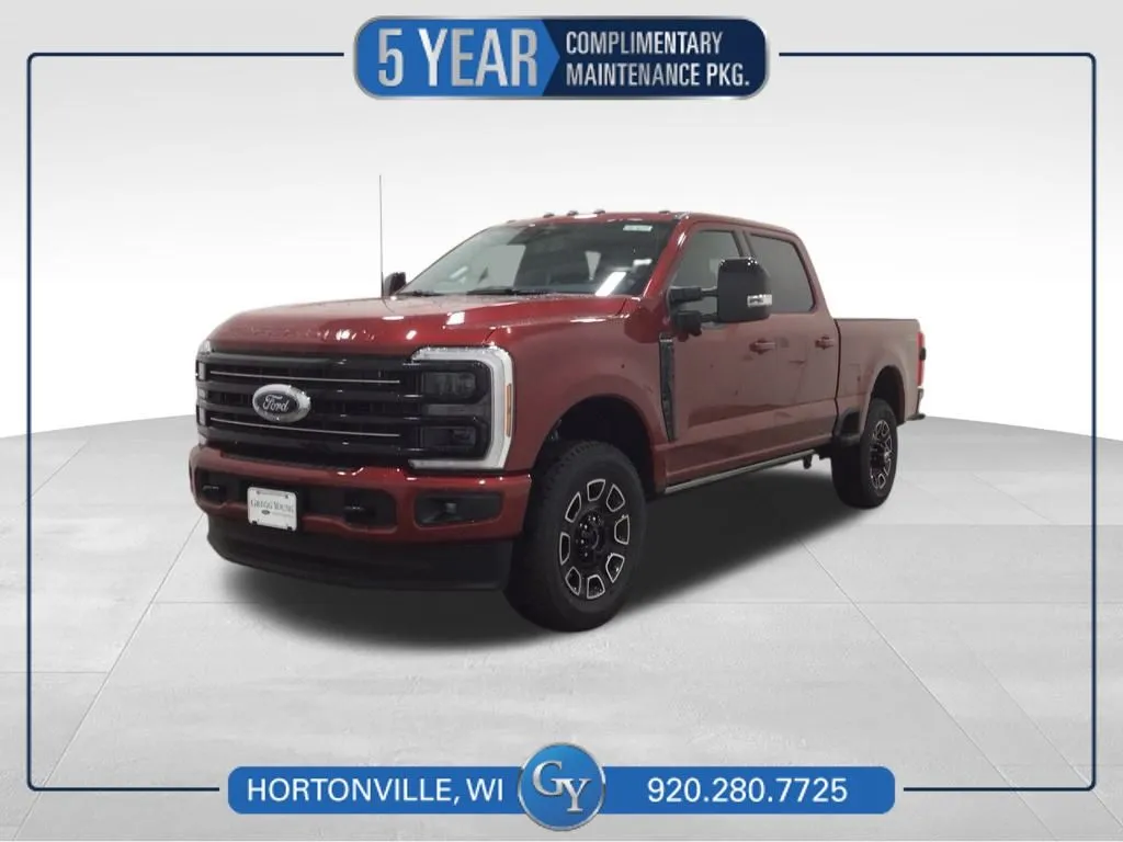 Red 2026 Ford F-250SD Platinum for sale in Hortonville, WI