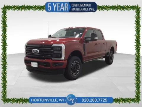 Red 2026 Ford F-250SD Platinum for sale in Hortonville, WI