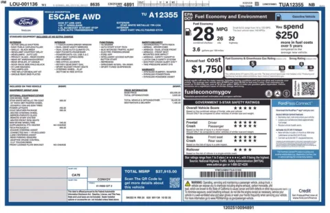 Photos of 2026 Ford Escape ST-Line for sale in Hortonville, WI at Gregg Young Hortonville Ford