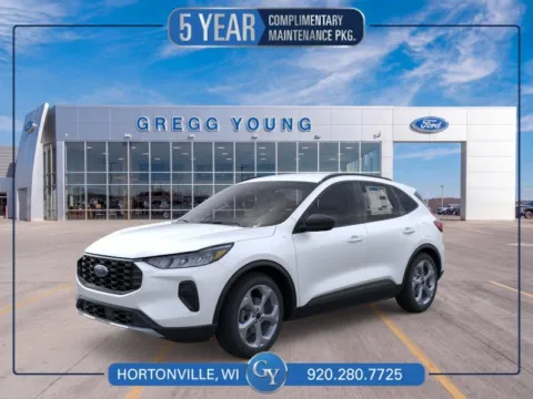 White 2026 Ford Escape ST-Line for sale in Hortonville, WI