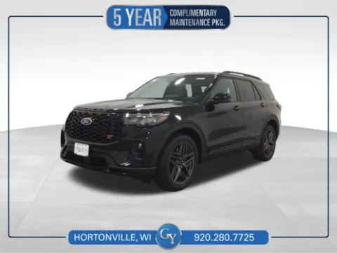 Black 2026 Ford Explorer ST for sale in Hortonville, WI