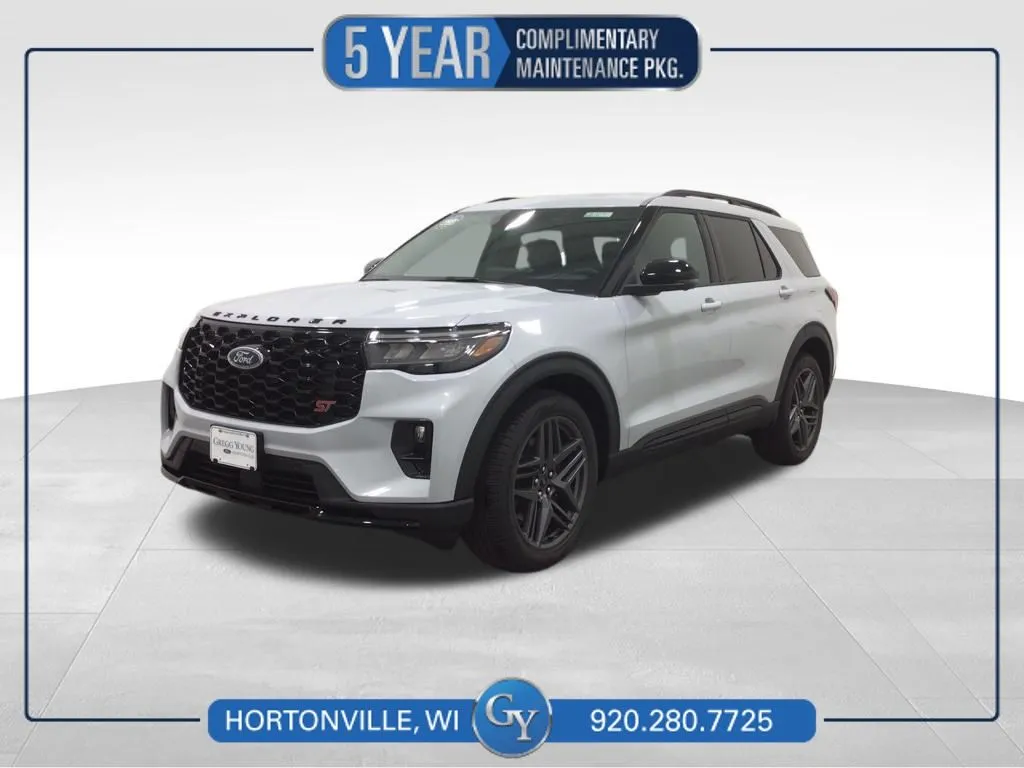 White 2026 Ford Explorer ST for sale in Hortonville, WI