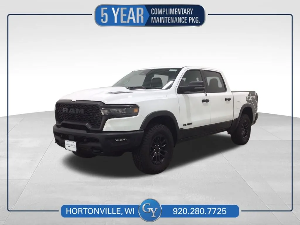 White 2025 Ram 1500 Rebel for sale in Hortonville, WI