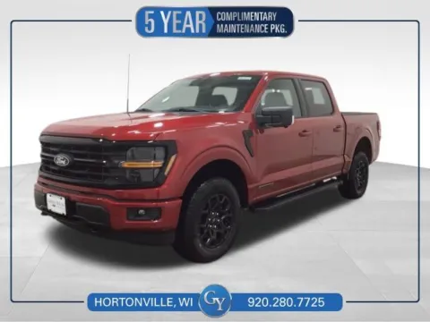 Red 2025 Ford F-150 XLT for sale in Hortonville, WI