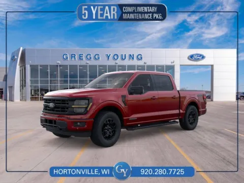 Red 2025 Ford F-150 XLT for sale in Hortonville, WI