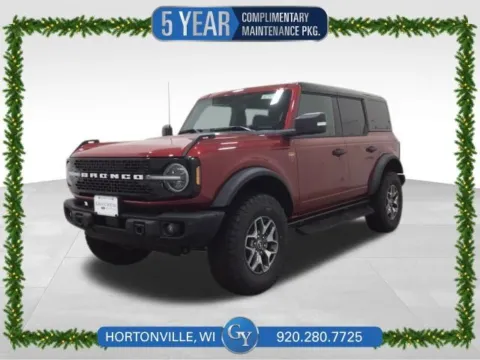 Red 2025 Ford Bronco Badlands for sale in Hortonville, WI