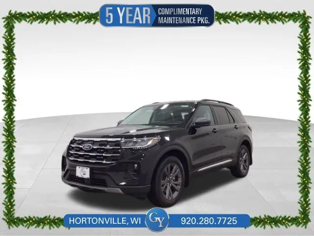 Black 2025 Ford Explorer Active for sale in Hortonville, WI