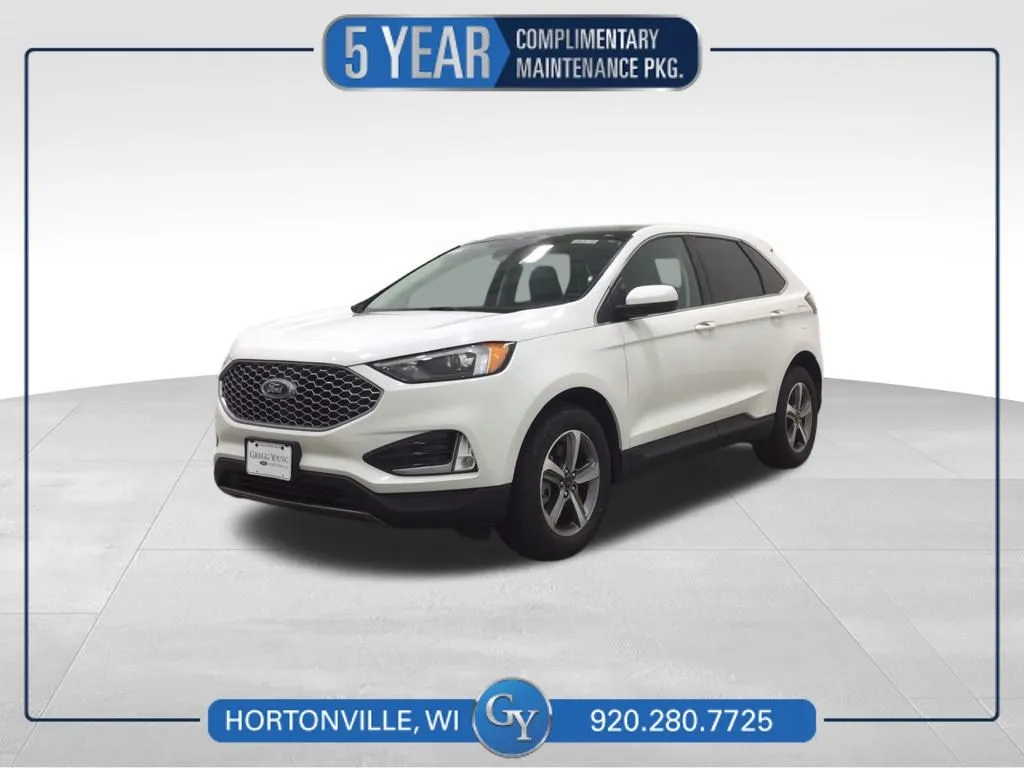 White 2023 Ford Edge SEL for sale in Hortonville, WI