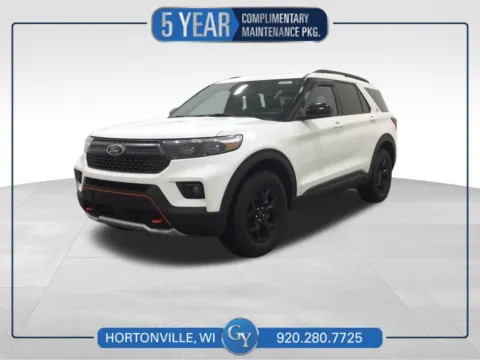 White 2024 Ford Explorer Timberline for sale in Hortonville, WI