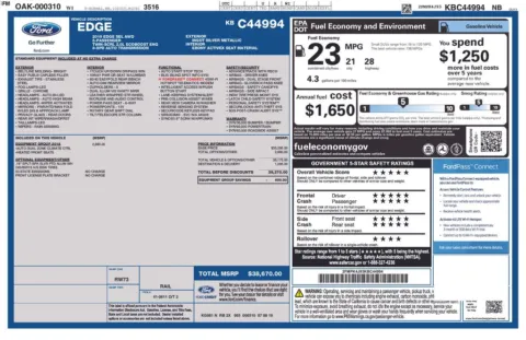 Photos of 2019 Ford Edge SEL for sale in Hortonville, WI at Gregg Young Hortonville Ford