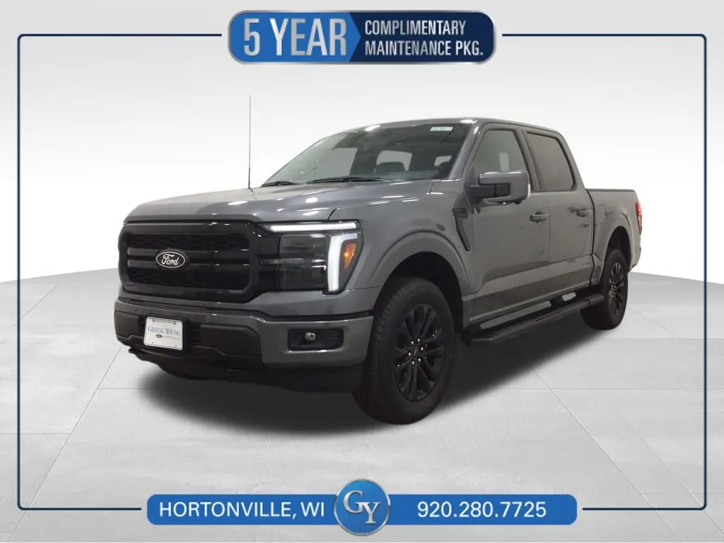 Gray 2025 Ford F-150 Lariat for sale in Hortonville, WI