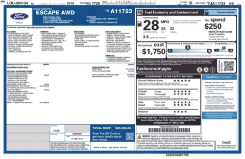 Photos of 2026 Ford Escape Active for sale in Hortonville, WI at Gregg Young Hortonville Ford
