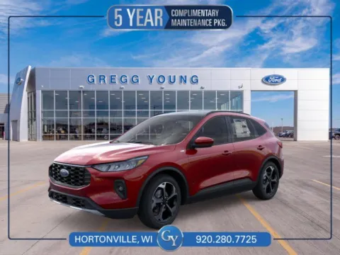 Red 2025 Ford Escape ST-Line Select for sale in Hortonville, WI
