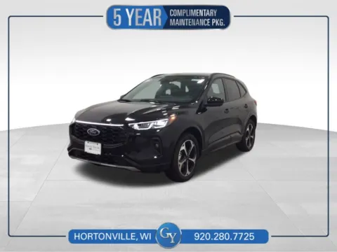Black 2025 Ford Escape Hybrid ST-Line Elite for sale in Hortonville, WI