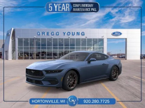Blue 2026 Ford Mustang EcoBoost Premium for sale in Hortonville, WI