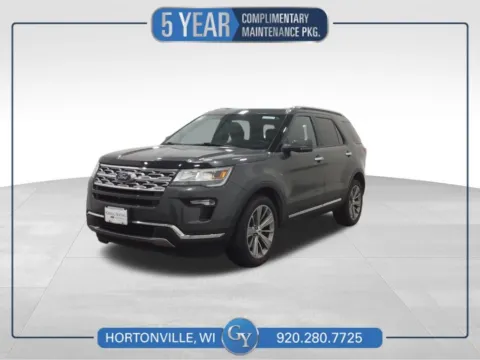 Gray 2018 Ford Explorer Limited for sale in Hortonville, WI