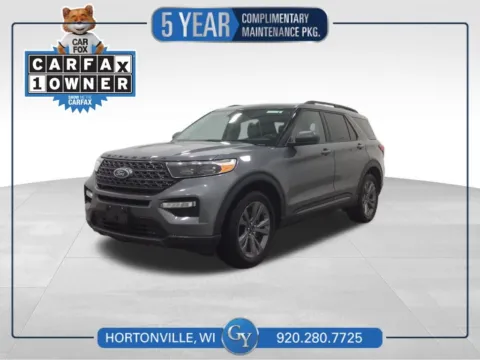 Gray 2021 Ford Explorer XLT for sale in Hortonville, WI