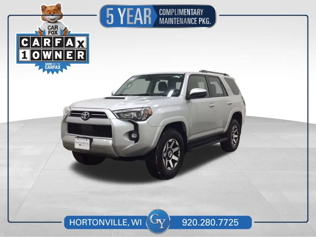 Silver 2024 Toyota 4Runner TRD Off-Road for sale in Hortonville, WI