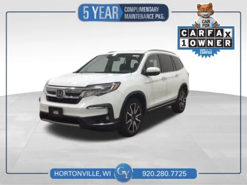 White 2021 Honda Pilot Elite for sale in Hortonville, WI