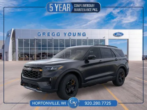 Black 2026 Ford Explorer Tremor for sale in Hortonville, WI