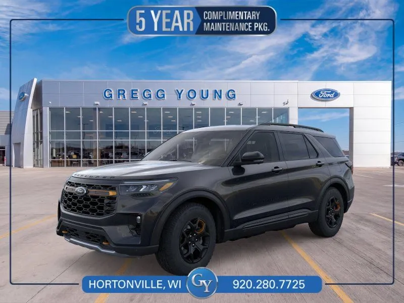 Black 2026 Ford Explorer Tremor for sale in Hortonville, WI