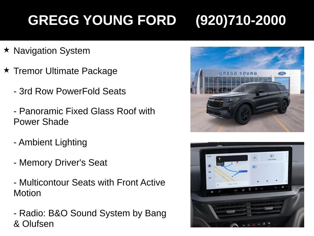 2026 Ford Explorer Tremor - Photo 7