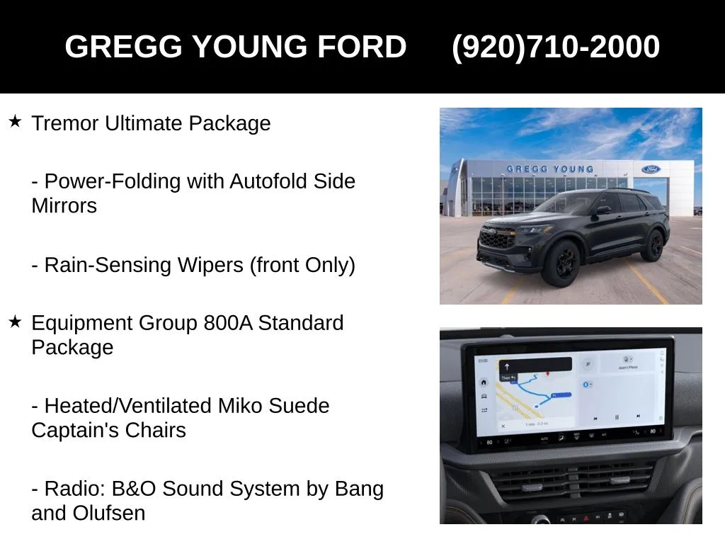 2026 Ford Explorer Tremor - Photo 13