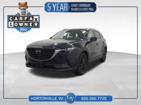 Black 2022 Mazda CX-9 Touring Plus for sale in Hortonville, WI
