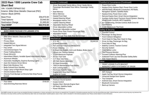 Photos of 2023 Ram 1500 Laramie for sale in Hortonville, WI at Gregg Young Hortonville Ford