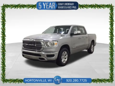 Silver 2023 Ram 1500 Laramie for sale in Hortonville, WI