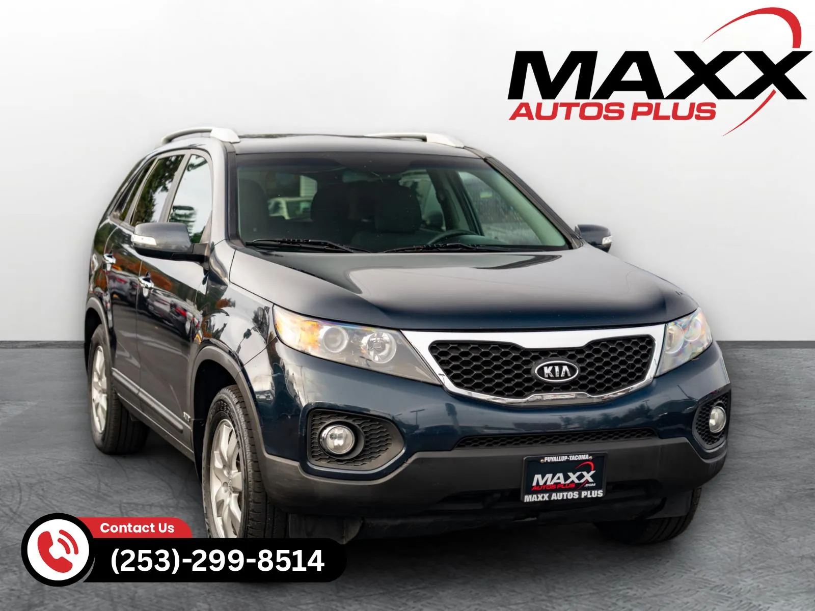 Blue 2013 Kia Sorento LX for sale in Puyallup, WA