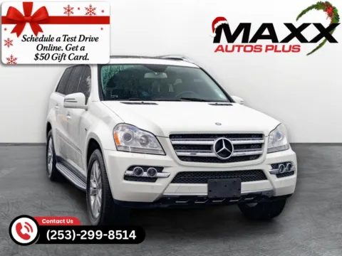White 2011 Mercedes-Benz GL-Class GL 350 BlueTEC for sale in Puyallup, WA