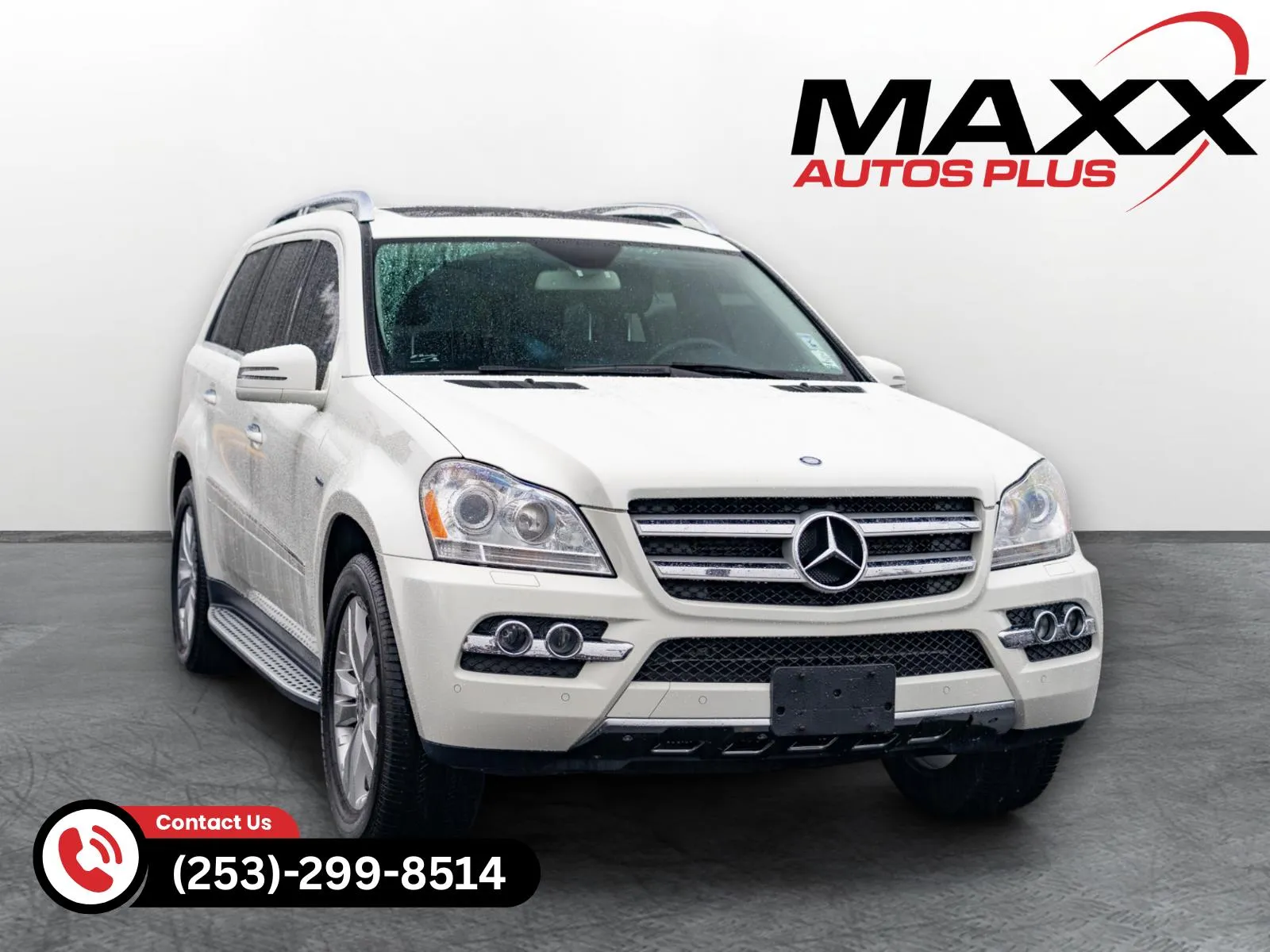 White 2011 Mercedes-Benz GL-Class GL 350 BlueTEC for sale in Puyallup, WA