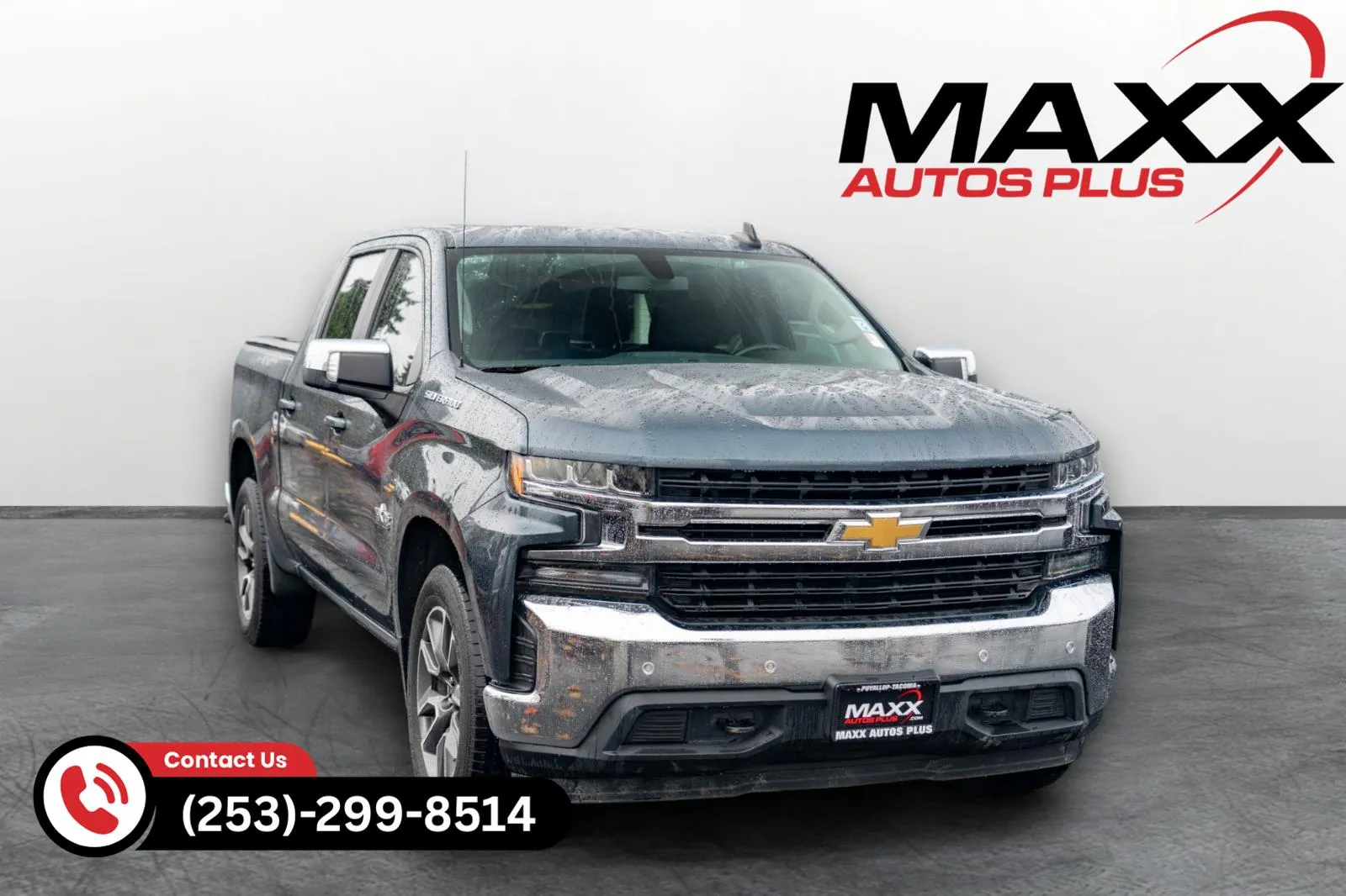 Gray 2020 Chevrolet Silverado 1500 LT for sale in Puyallup, WA