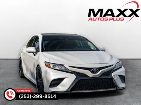 White 2019 Toyota Camry XSE V6 for sale in Puyallup, WA