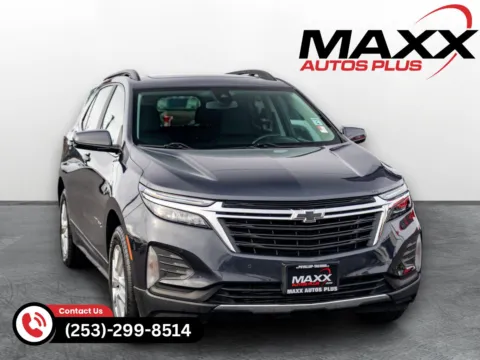 Gray 2022 Chevrolet Equinox LT for sale in Puyallup, WA