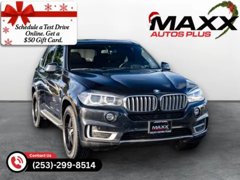 Black 2018 BMW X5 xDrive35i for sale in Puyallup, WA