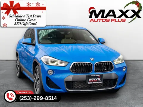 Blue 2018 BMW X2 xDrive28i for sale in Puyallup, WA
