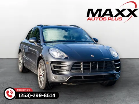 Gray 2018 Porsche Macan Turbo for sale in Puyallup, WA