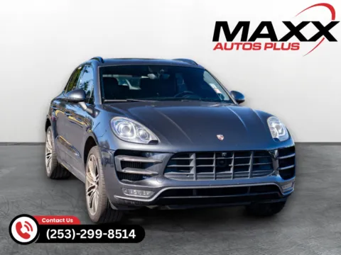 Gray 2018 Porsche Macan Turbo for sale in Puyallup, WA