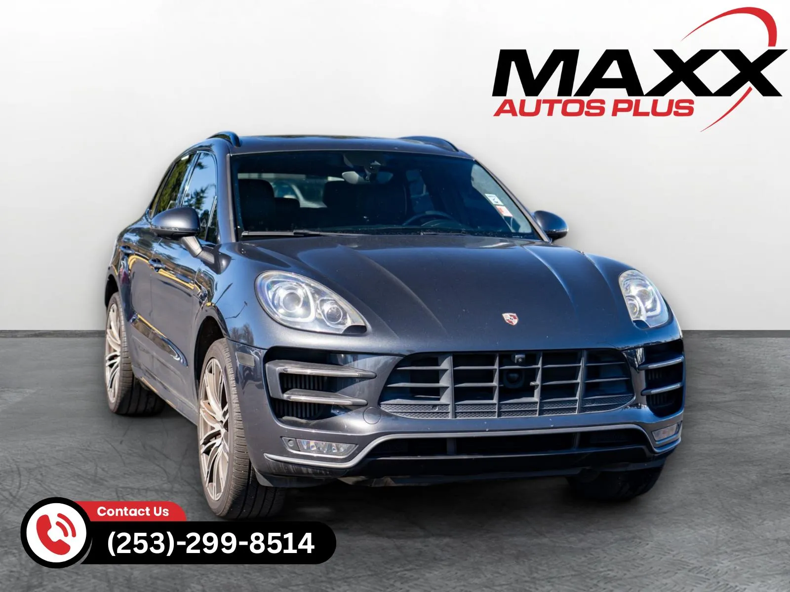 Gray 2018 Porsche Macan Turbo for sale in Puyallup, WA
