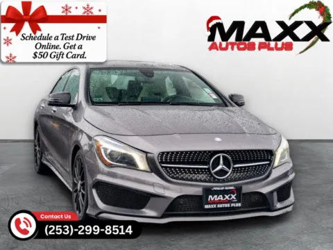 Gray 2016 Mercedes-Benz CLA 250 for sale in Puyallup, WA