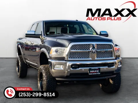 Red 2016 RAM 3500 Laramie for sale in Puyallup, WA