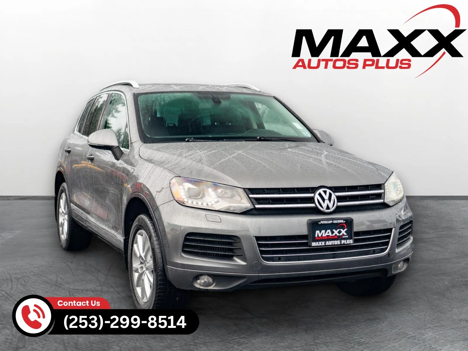 Black 2014 Volkswagen Touareg Sport w/Nav for sale in Puyallup, WA