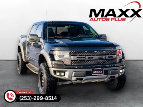 Black 2013 Ford F-150 SVT Raptor for sale in Puyallup, WA
