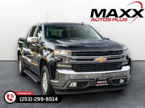 Black 2020 Chevrolet Silverado 1500 LT for sale in Puyallup, WA
