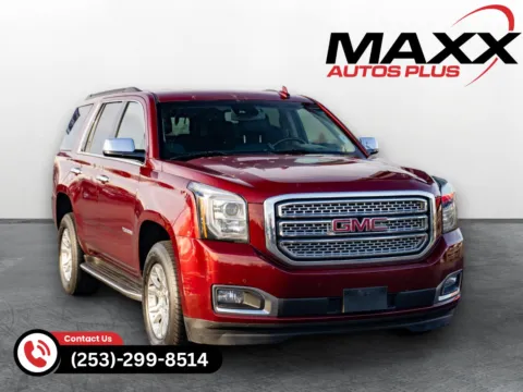 Red 2017 GMC Yukon SLT for sale in Puyallup, WA